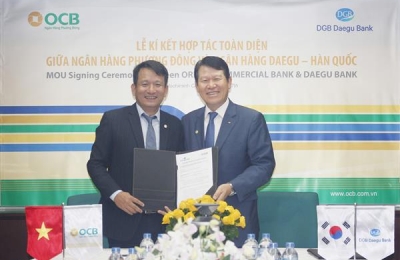 OCB hợp tác toàn diện với ngân hàng Hàn Quốc